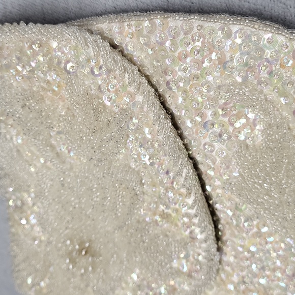 Gorgeous Vintage Beaded Sequined Formal Clutch Purse - Picture 9 of 16